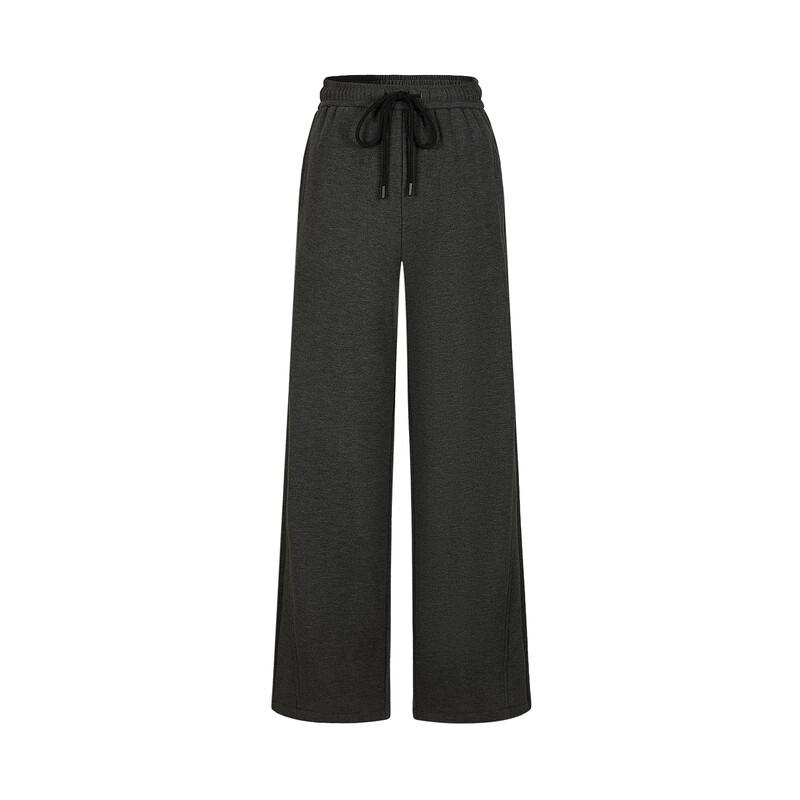 JIUZI ANNACO Women's Elastic Waist Straight-Leg Pants