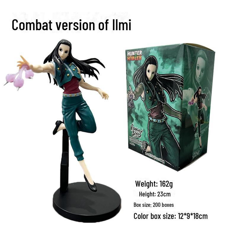 Hunter X Hunter Action Figure: Kurapika, Hisoka, Kuroro & Battle Jackie Chan Model Ornaments