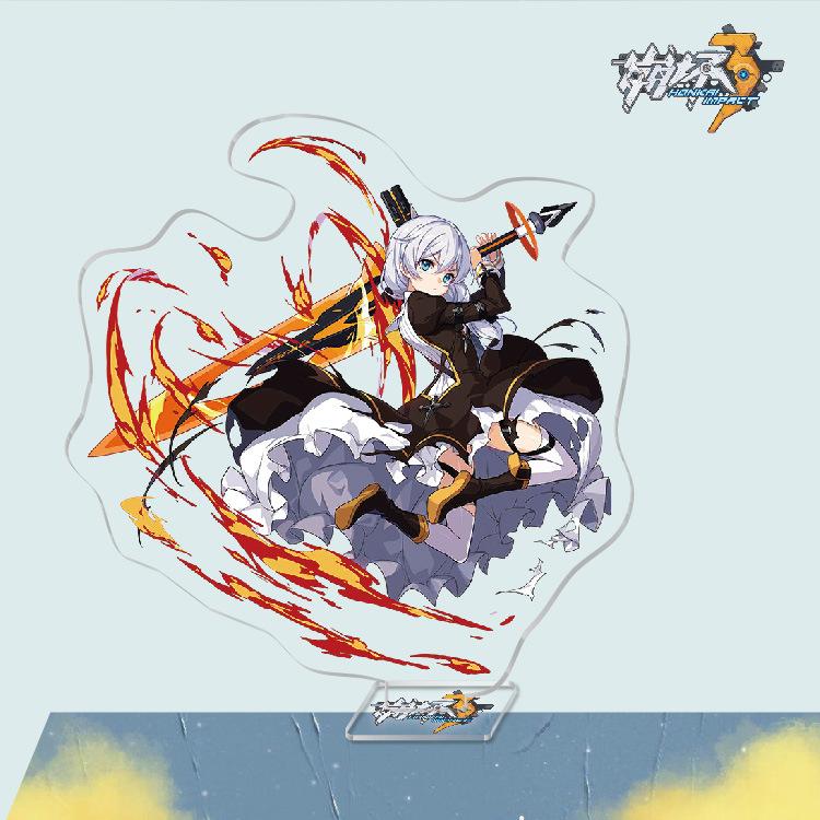 Anime Game Peripheral Acrylic Stand Wholesale Collapse Three Stand Display