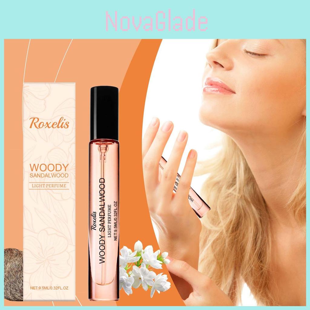 Luxurious Wooden Sandalwood Perfume For Women With Natural Fresh Aroma 9.5ml