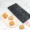 10 Mulden Silikon Dessertformen Flexibles Muscheldesign Madeleines Dessert Keksbackform Für Müheloses Entformen