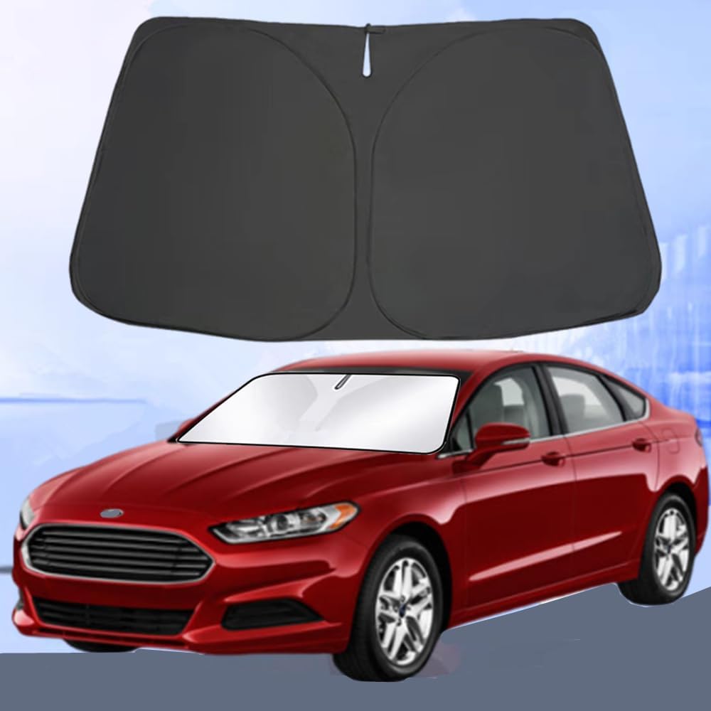 Windshield Sun Shade for -2025 Chevrolet/Chevy Blazer 240T Double-Layer Foldable Car Front Window Sunshade Accessories 240 T Sun Visor Protector