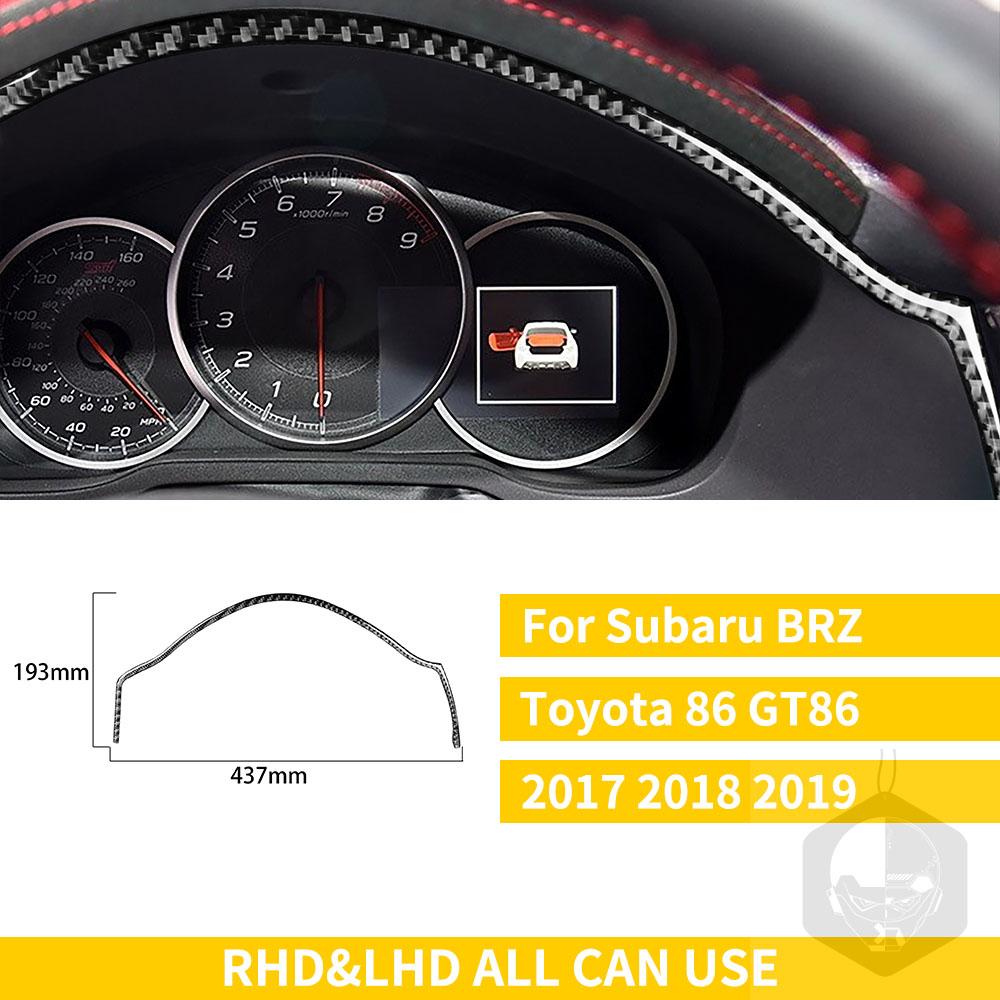 Pro Subaru BRZ Toyota 86 GT86 2017 2018 2019 Carbon Fiber Car příslušenství Držák řadicí páky Obložení klimatizace