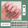 22Pcs Nail Wraps Polish Strips Self Adhesive Nail Polish Sticker Gel Nail Strips