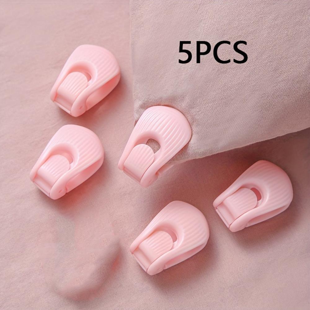 5pcs Bed Sheet Clips Dual-Direction Adjustable Non-Slip Quilt Holder Clips Bedding Clips Suitable for Hospitals Homes Hotels