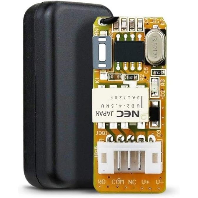 DC 5V 6V 9V 12V Wireless Control Switch 433mhz Remote Relay Latching Switch, 12V Long Range Remote Transmitter and Receiver for Indoor and Outdoor