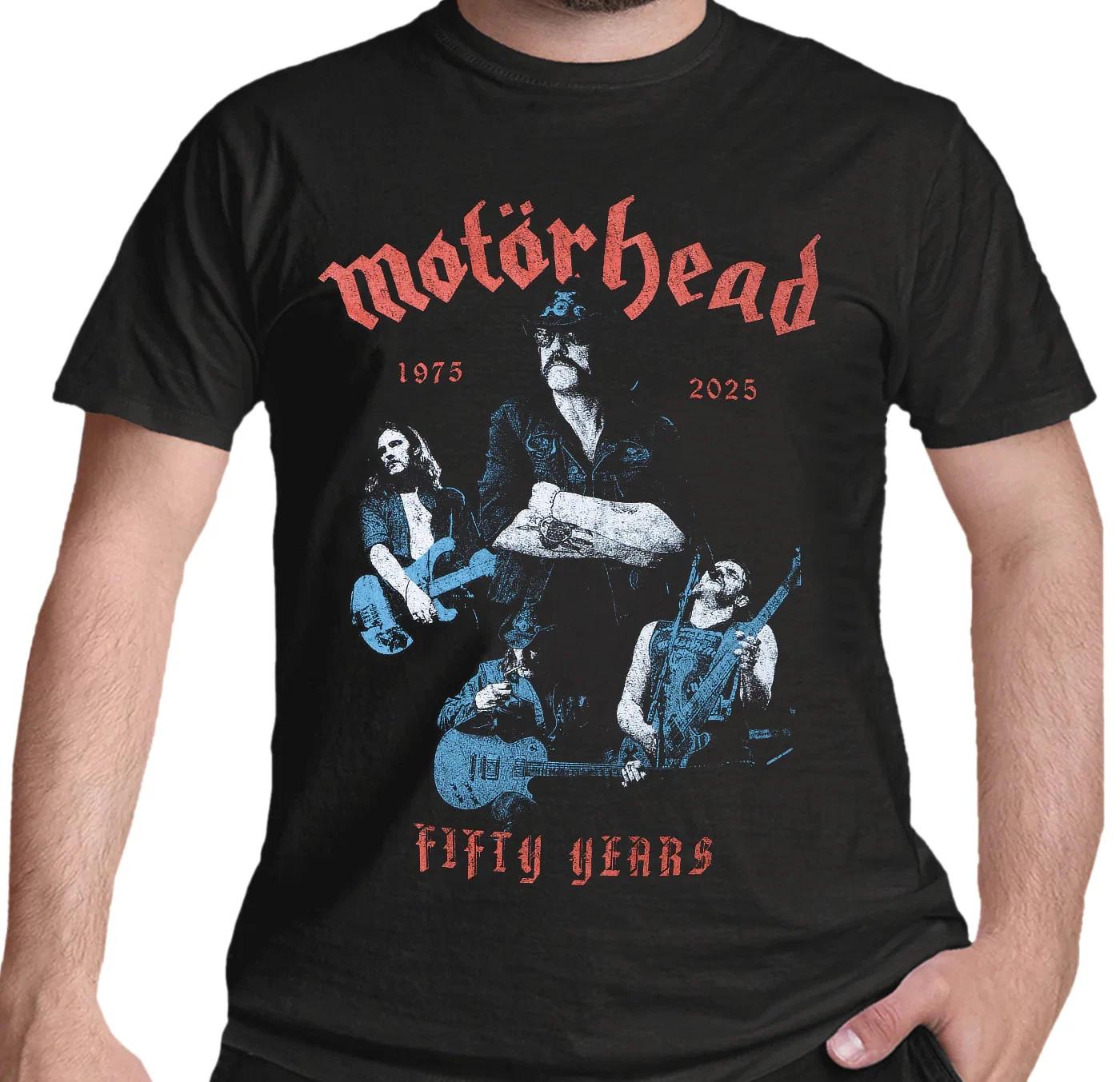 

Official Motorhead T Shirt 50 Years Lemmy Collage New Black S M L XL XXL 4XL