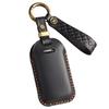 Vintage-Style Genuine Leather Key Cover for Old Volvo