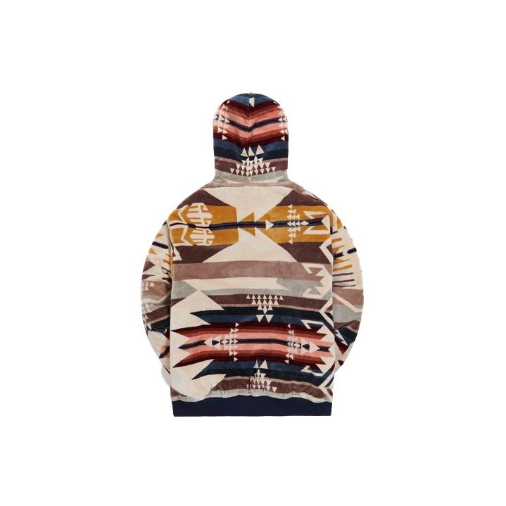 Kith X Coca-Cola X Pendleton Terry Williams 3 Hoodie Ivory/Multi Unisex Tops Cream KH2539-104