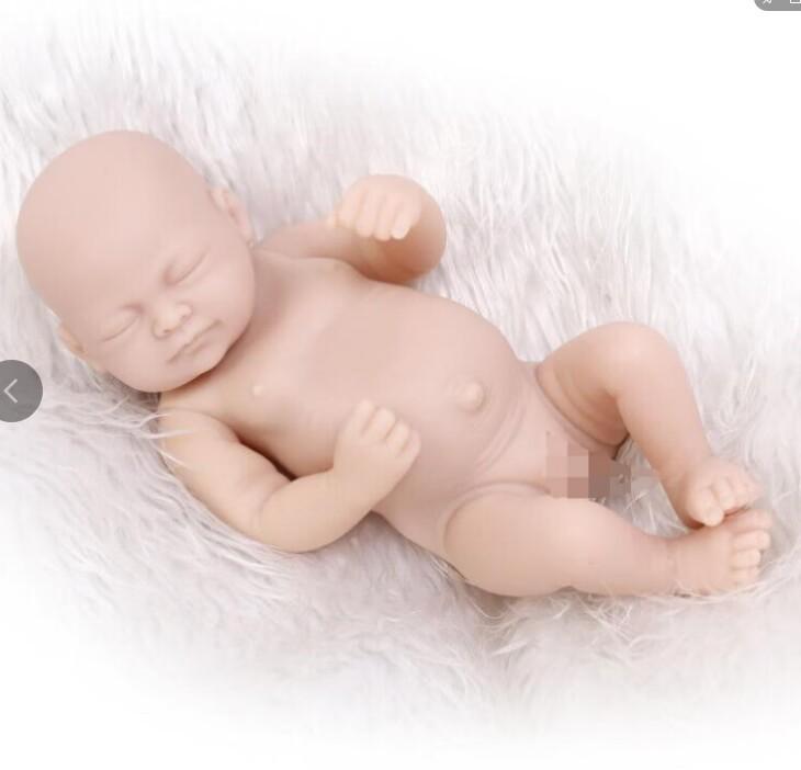 10-inch Full Silicone Reborn Doll Kit Mold 26 cm