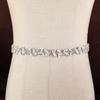 Handmade Beaded Rhinestone Wedding Dress Adhesive Belt Seal Rhinestone Bride Jewelry