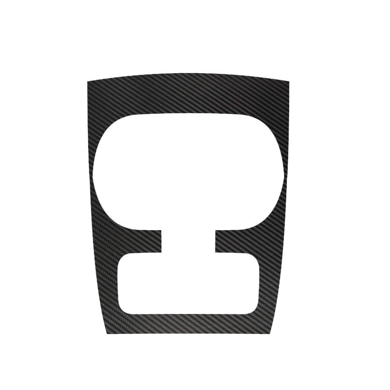 Auto-Innenaufkleber, passend für BYD Dolphin EA1 ATTO 1 2022 2023, Auto-Getriebeverkleidungsaufkleber, Getriebeschutzfolie, Kohlefaser, Schwarz