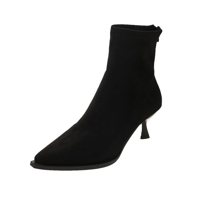 Fashion 2025 Autumn New Style Women's Fashionable and High-quality Women Ankle Boots Thin Low Heel Modern Short Boots