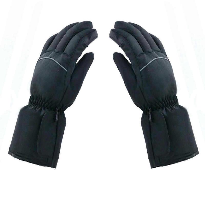 Warm Touch Screen Heating Electric Heated Gloves USB Powered For Men Women Winter Windproof Cycling