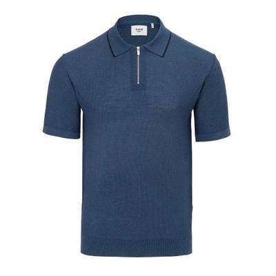 Mens Knitted Regular Short-Sleeved Polo Shirt