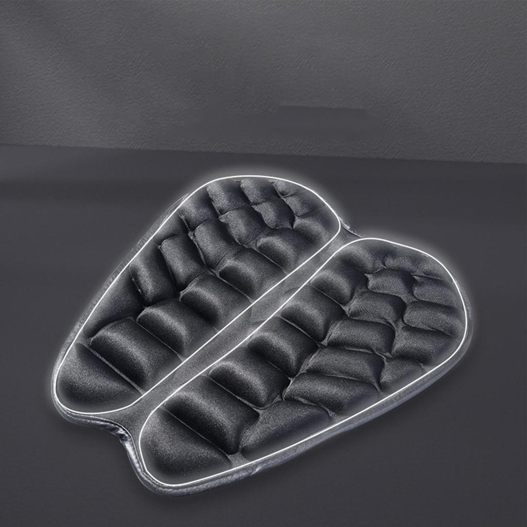 Motorcycle Cushion Seat Pad Non-Slip Riding Accessory Shock Absorption Motorcycle Seat Pad for Men Women Father Boyfriend