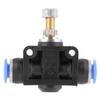 Pneumatic Airflow Regulator /set Push In Speed Controller 6mm Pneumatic Air  Control Valve Connector