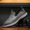 2025 Spring and Autumn New Men's Daily Casual Leather Shoes Men's Soft Leather Soft Sole Foot Sneakers Dad Shoes Since 10288