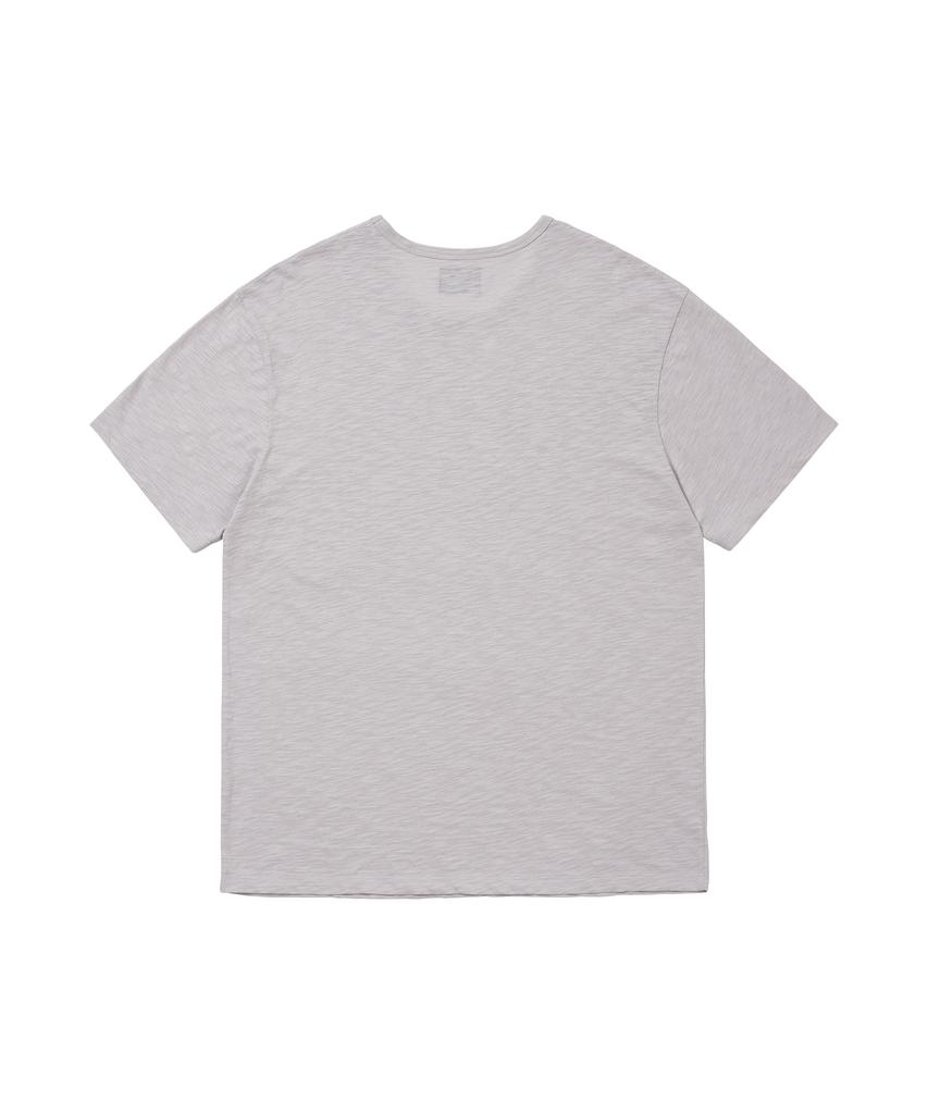 WELLBEING EXPRESS Oversized Being Nature Half Sleeve Gray
