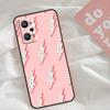preppy stars lightning pink Case For Realme C75 C63 C61 C65 C67 C55 C51 C53 C35 C71 15 11 12 13 14 Pro Plus GT6 GT7 Pro
