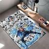 Ice Powers Comic Style Carpet Suitable As a Non-slip Mat for the Living Room or Bedroom Sofa