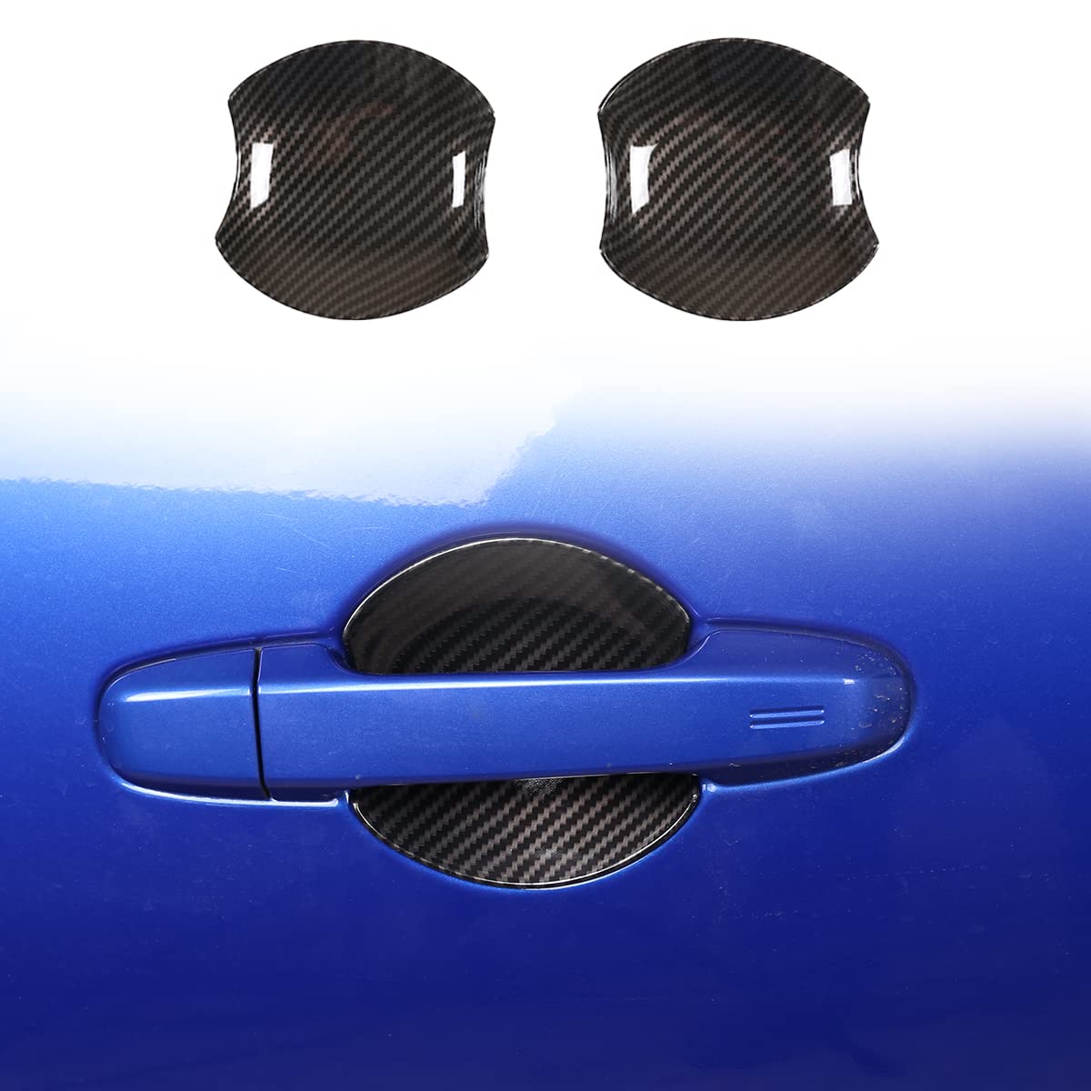 

CHEAYAR ABS Car Interior Center Console Decoration Cover Trim Kit For Subaru BRZ Toyota Auto Door Handle Cups