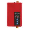 Mini Instant Electric Water Heater Tankless Shower Hot Water System Kitchen Red