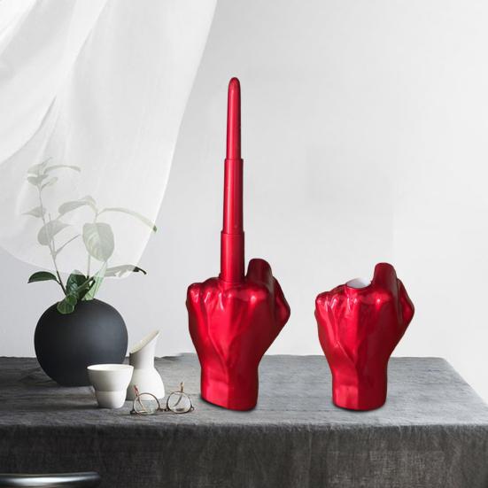 Ornament Creative Model Telescopic Middle Eye-Catching Table Decoration Finger Toy Stress Relief