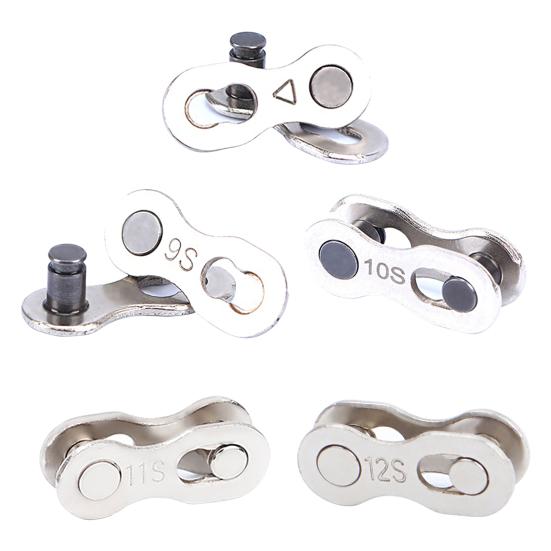 1 paar Fahrrad Kette Schnalle Galvanik Anti-rost Leichte Bike Kette Guide Fixer für Radfahren