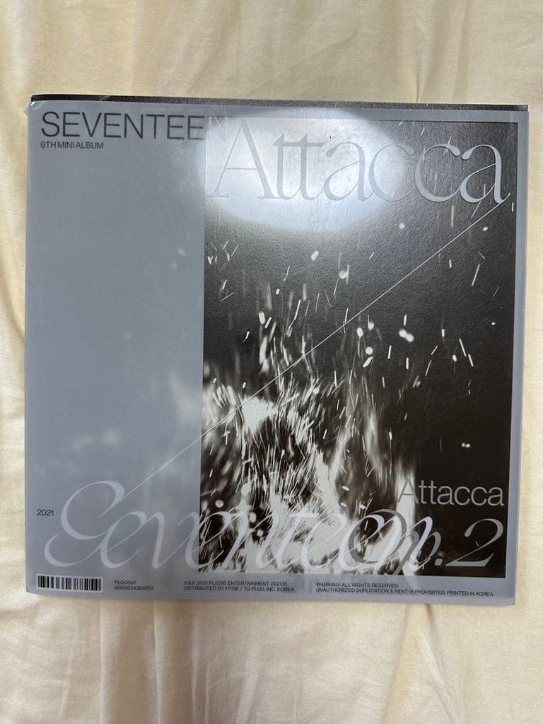 [USED] SEVENTEEN S.Coups Signed Yonton Attacca Chinese