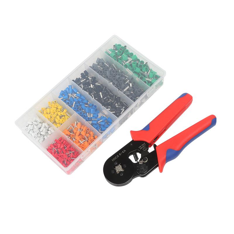 Multifunctional Crimping & Wire Stripping Tool Set for Ferrule and Pin Terminals