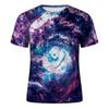 Trička s grafikou Vast Starry Sky Universe Pro muže Letní móda Tričko se vzorem 3D Vesmír Planeta Osobnost Trička v cool stylu