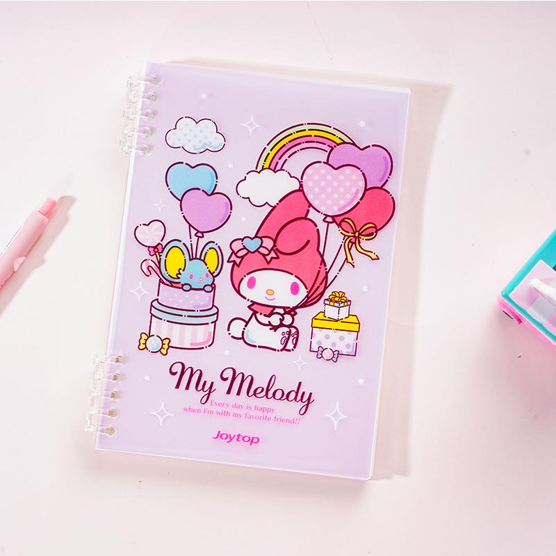 Yue Mu Sanrio A5 Cute Cartoon Binder Notebook with Lined Pages