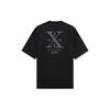 Li Ning T Shirts Men's Black Crew Neck Moderate AHSS429-1