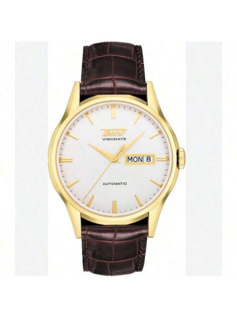 Tissot Ceas bărbătesc Visodate cu mecanism automat, cadran alb T019.430.36.031.01