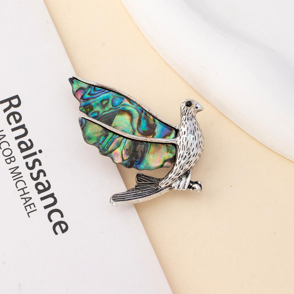 Animal Shell Brooch Pin With Twoway Wear For Women And Men