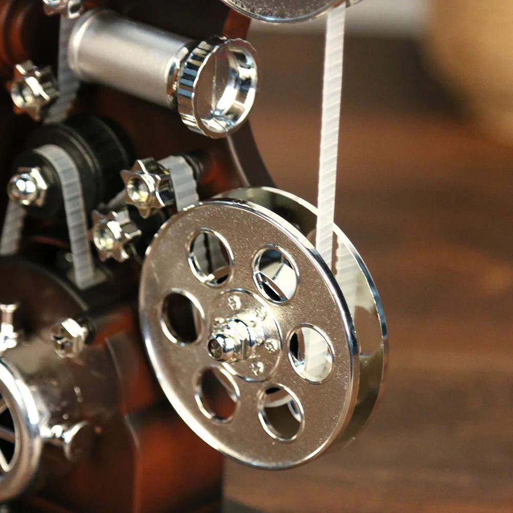 Movie Projector Mechanical Music Box Birthday Presents Antique Musical Box Holiday Supplies Retro for Girlfriend Valentine Gifts