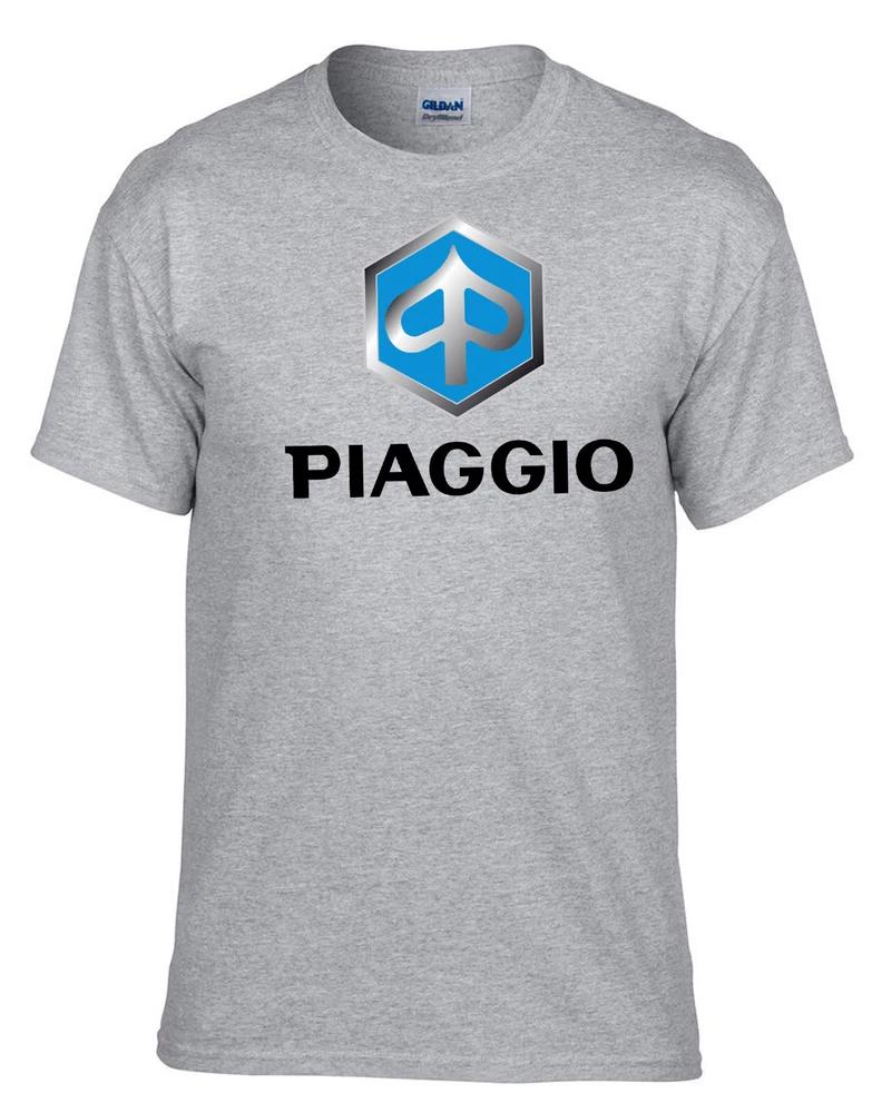 Piaggio Scooter Grey TShirt 528Grey 2XL