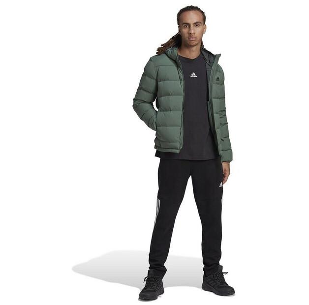 Adidas Helionic Stretch Hooded Down Jacket