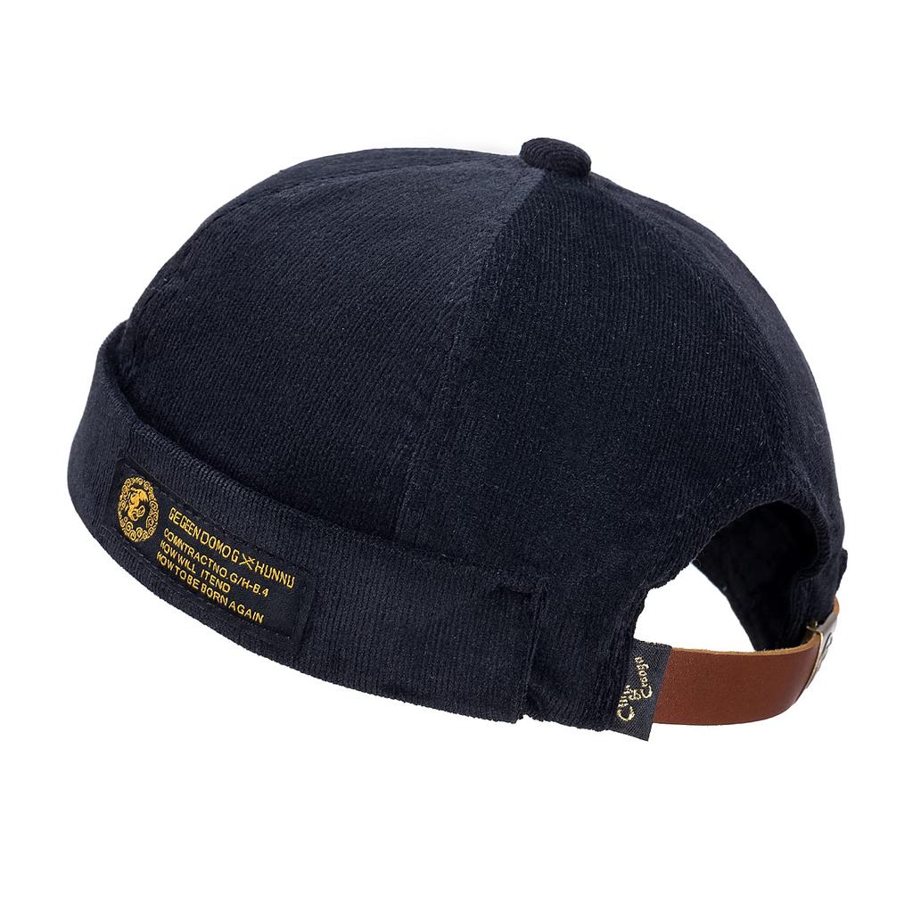 Clape Summer Roll Brimless Stylish Watch Classic Sag Solid Smaller Face Outdoor Men's Cap, Fisherman's Cap, Cap, Cap, Foldable, Round, Color, Unique,