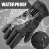 Thicken Winter Cycling Gloves Men Outdoor Waterproof Skiing Riding Motorcycle Warm Mitten Non-slip Glove Thermal Sport Mittens 6