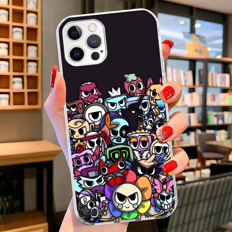 Game Dandys World Cover Phone Case For iPhone 16 17 Air 15 14 Pro Max 16E Phone Case 13 Mini 12 11 7 SE 8 Print Pattern Fit Case