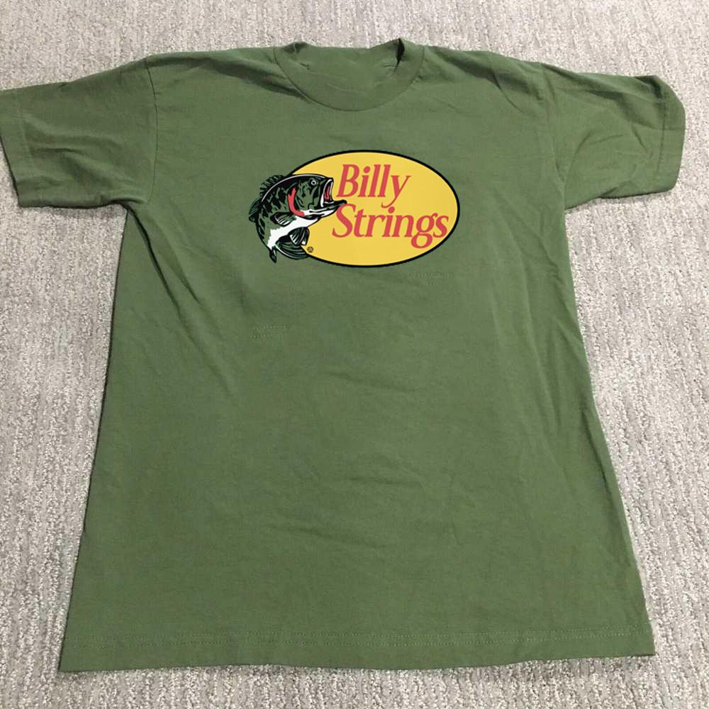 Billy Strings Fish Funny Tour Band Gift For Fan S to 5XL Green T-shirt S