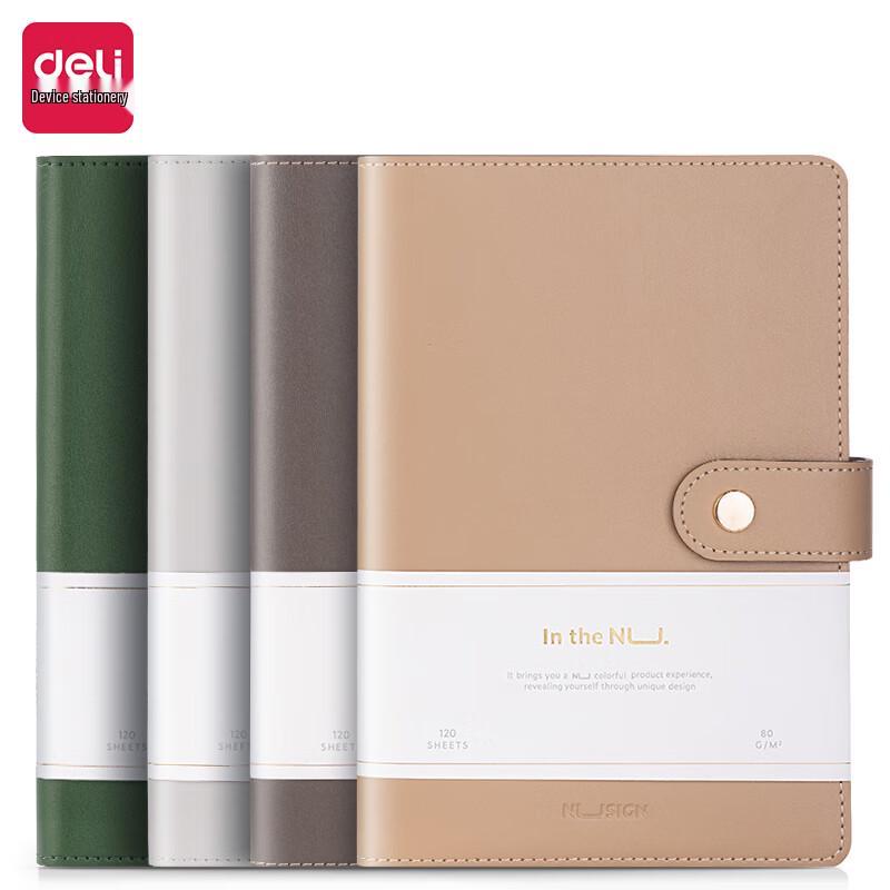 Deli NS299 Leatherette A5 Notebook