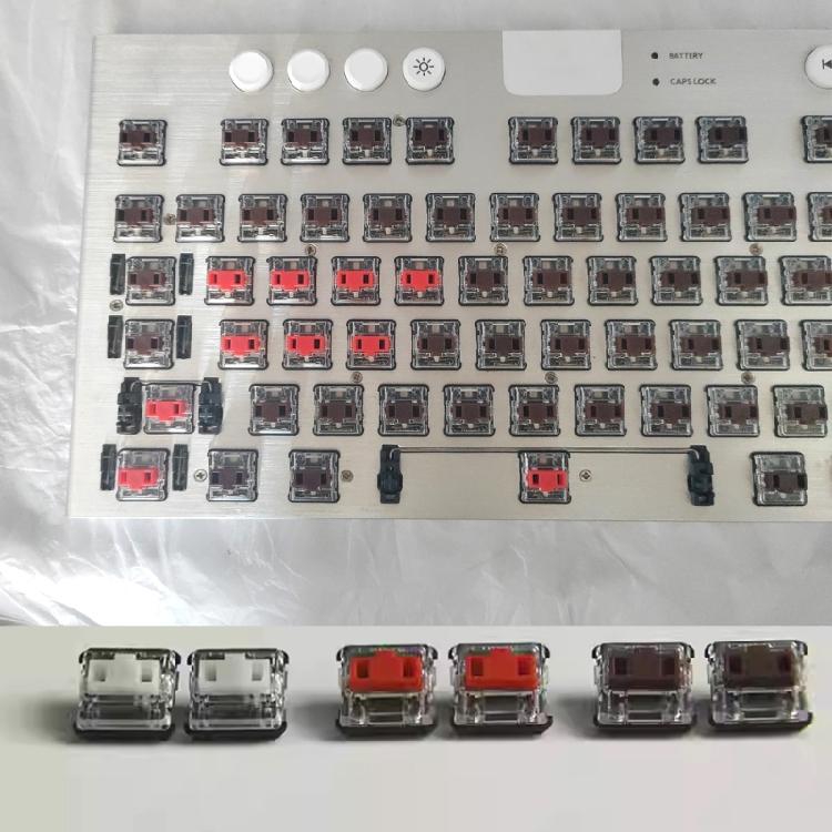 5Pcs Automatically Assembled Low Shaft Tactiles Switches 2.8mm Total Strokes for G815 G915 G813 G913 Gaming Keyboards
