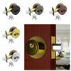 Multicolor Entry Door Knobs Single Side Dead Bolt Door Lock Room Door Locks  Home Door Gate