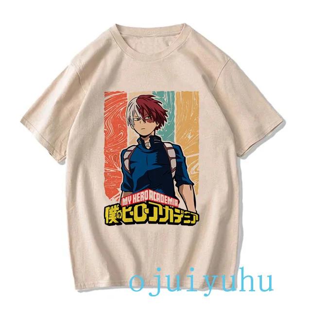 My Hero Academia Szie T Shirt UnisexWomen Todoroki Tshirt Boku No Hero Academia Graphic Tops Anime Bakugou Himiko Toga Tshirt