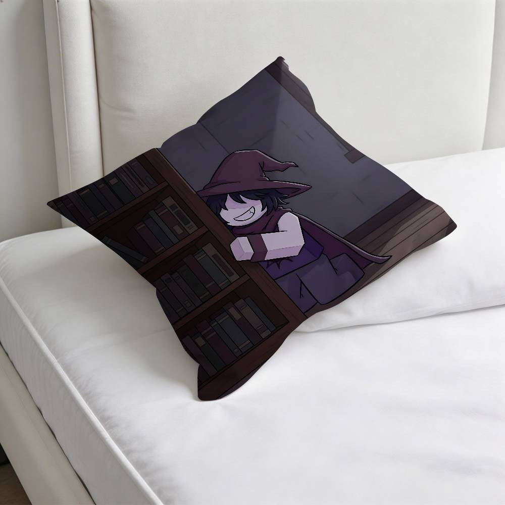 AAzure Time FForsaken Cute Decorative Square Pillow Cover Soft Comfortable Pillow Case Sofa Bed Home Decoration