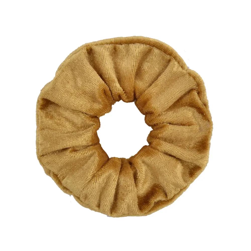 1 stuks Effen Kleuren Fluwelen Haar Scrunchies Dames Meisjes Paardenstaart Houder Hoofdband Elastische Haarbanden Haaraccessoires