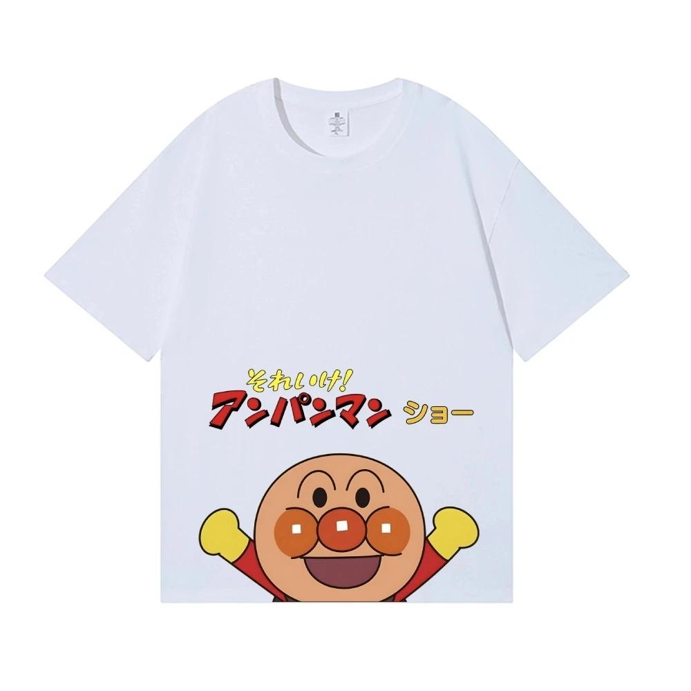 Anpanman Japanese Style Classic Printed Tee High-quality Streetwear Men's Clothing and Women's Clothing 2026 Summer New T Shirt